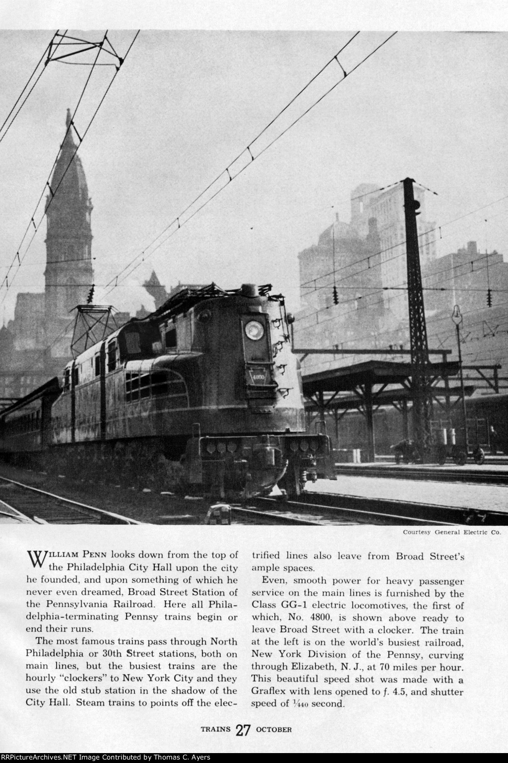 "Busiest Railroad," Page 27, 1941